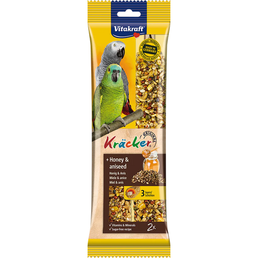 Vitakraft Kracker Honey African Parrot 2pcs