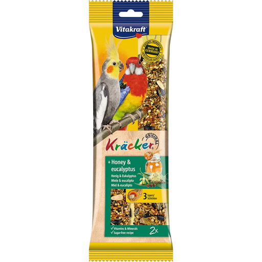 Vitakraft Kracker Honey Australian Cockatiel 2pcs