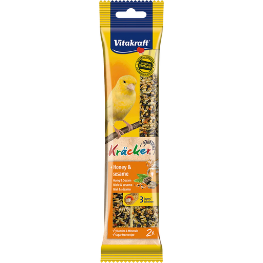 Vitakraft Kracker Honey and Sesame for Canarries 60g
