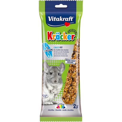 Vitakraft Kracker Sticks With Calcium Chinchillas 112g
