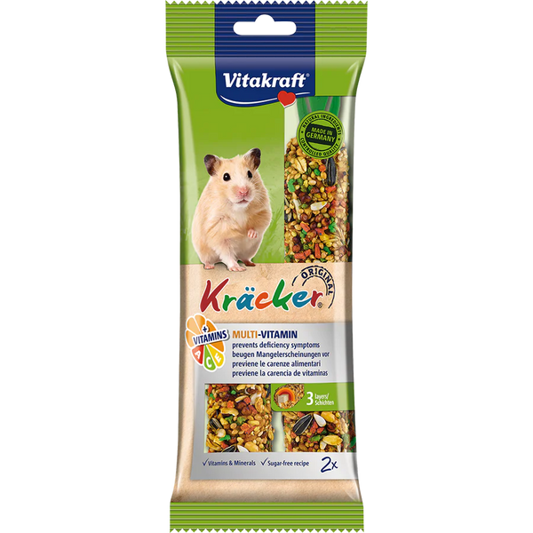 Vitakraft Kracker Sticks With Multi-Vitamin Hamster 112g