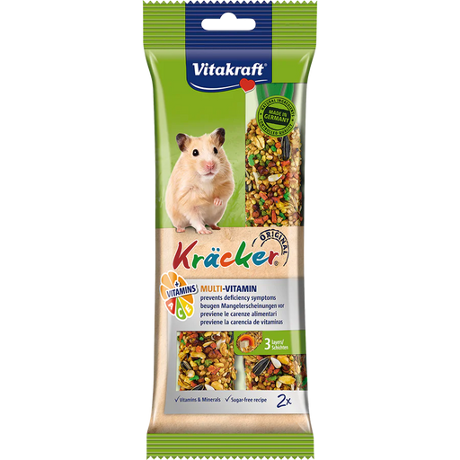 Vitakraft Kracker Sticks With Multi-Vitamin Hamster 112g