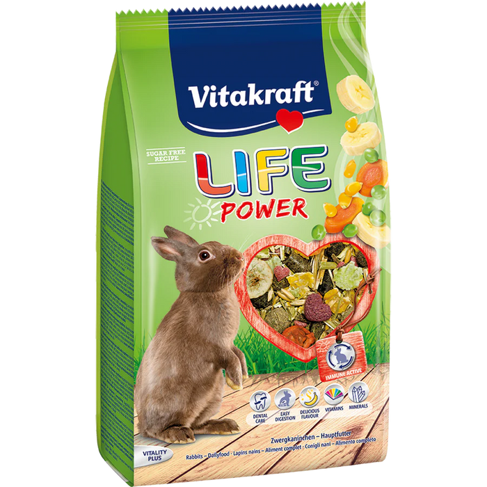 Vitakraft Life Power For Rabbit  (2 Sizes)