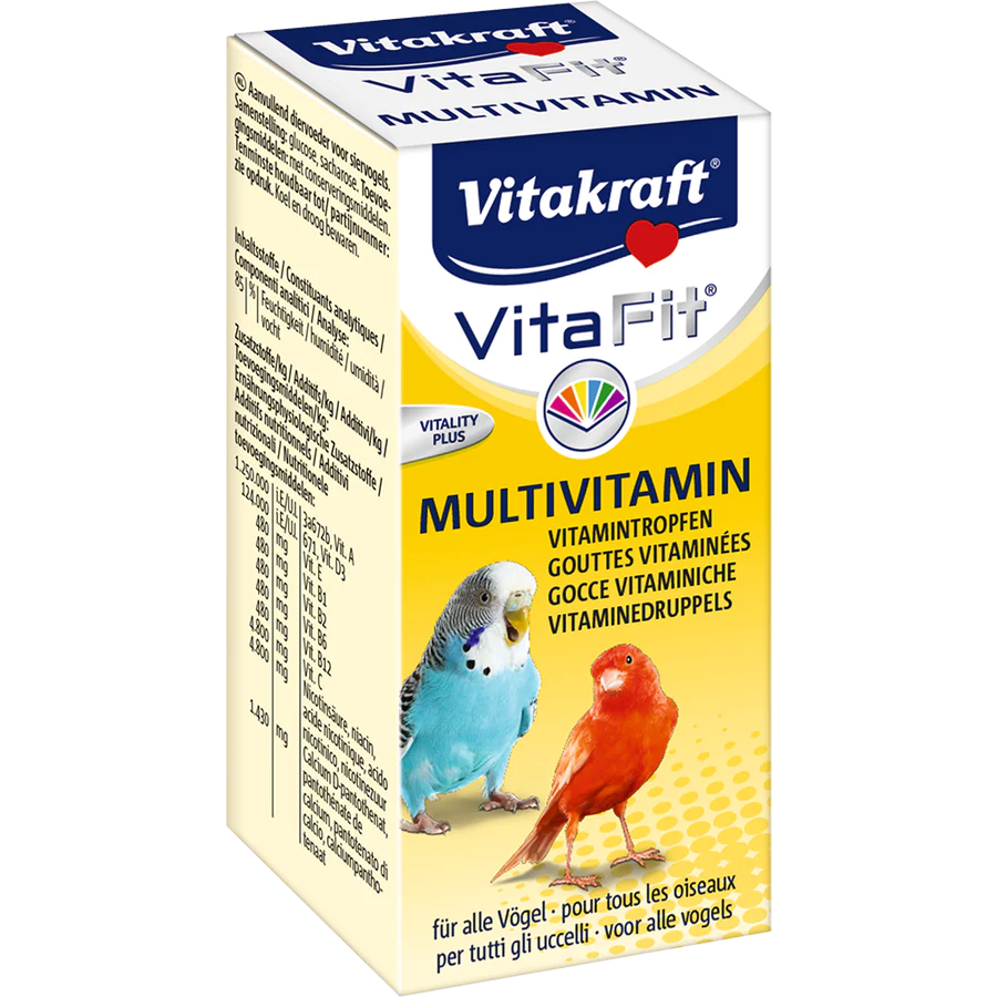 Vitakraft Vita Fit Multivitamin for Birds 10ml
