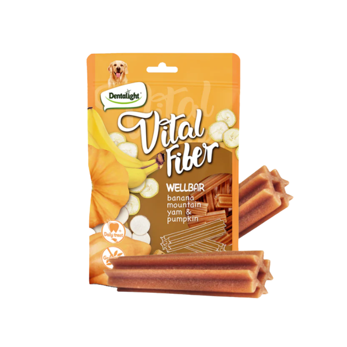 Dentalight Vital Fiber Dental Brush Dental Treats 8x80g