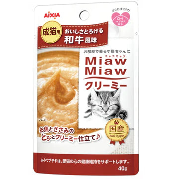 Aixia Miaw Miaw Cream Cat Wet Food 40g