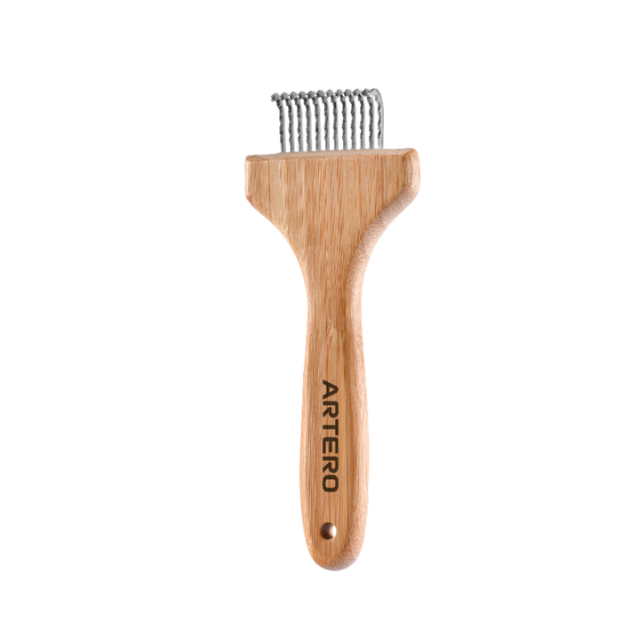 ARTERO Rake, 12 Wavy Pins Bamboo Handle