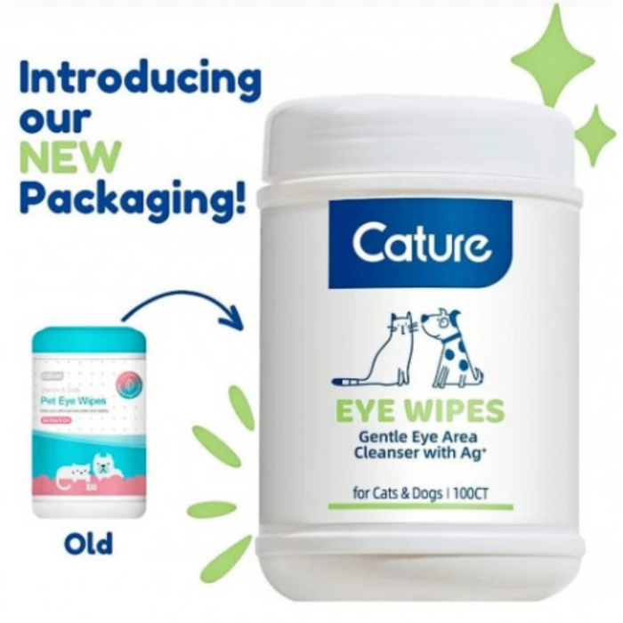 Cature® Eye Wipes for Dog & Cat 100pcs
