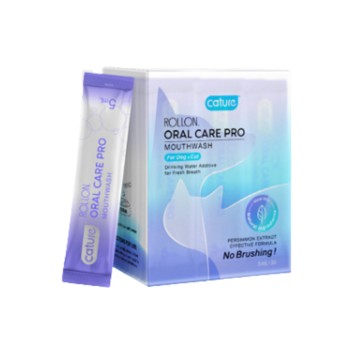 Cature Oral Care Pro Mouthwash For Dog and Cat (5ml,30 sachets)