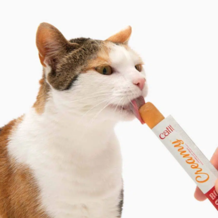 Catit Creamy Lickable Cat Treats Chicken & Liver 5x15g
