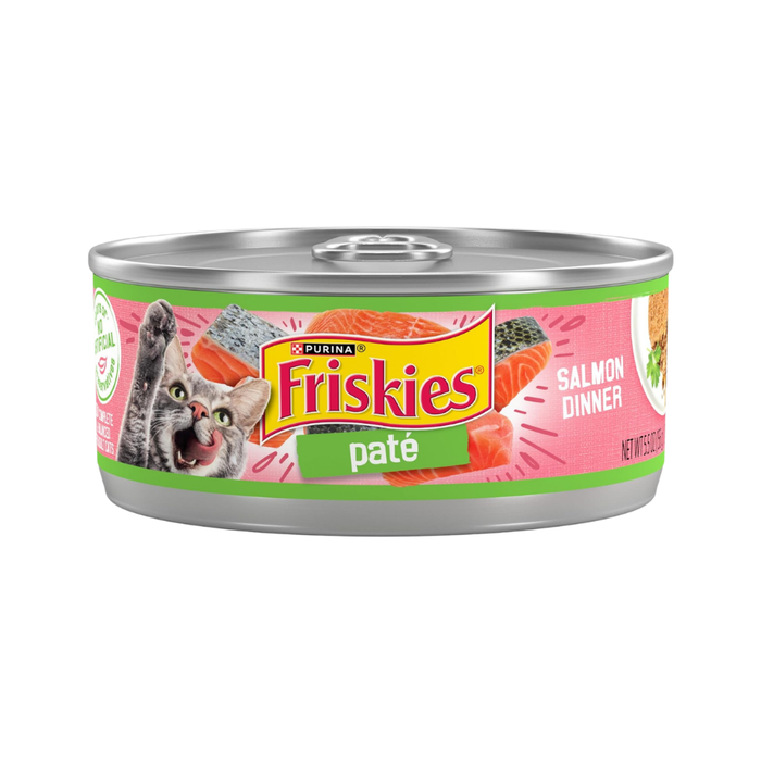 Friskies Classic Pate Salmon Dinner Cat Wet Food 156g