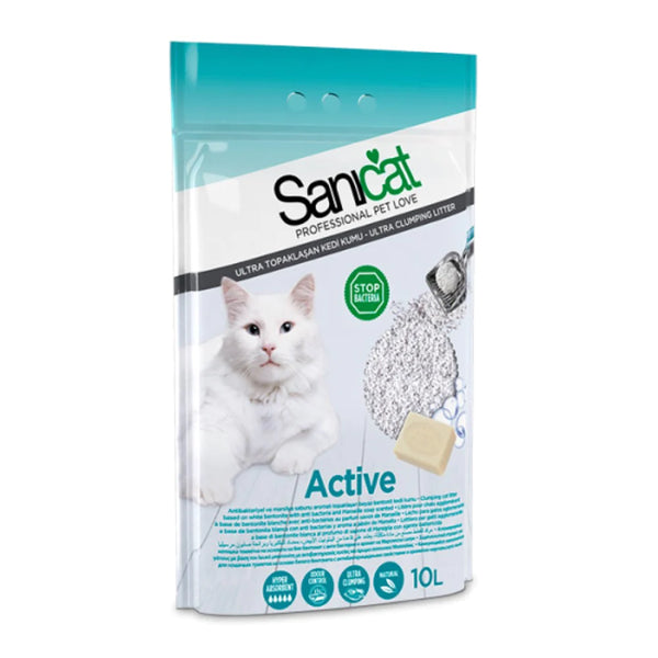 Sanicat Active ultra clumping litter 10L