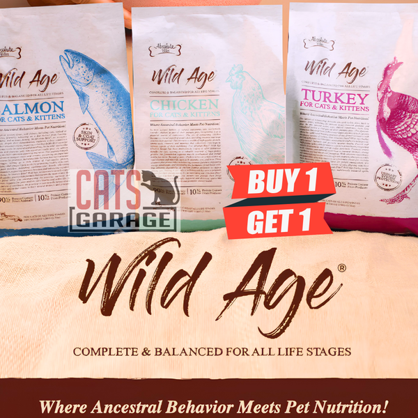 [Buy1Get1 PROMO] Absolute Bites Wild Age Premium Dry Cat Food 1.5kg