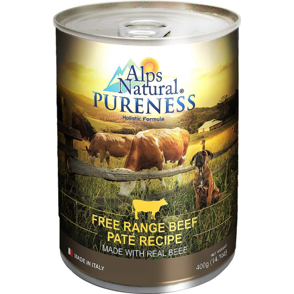 Alps Natural Pureness Beef Canned Dog Food 400g X24