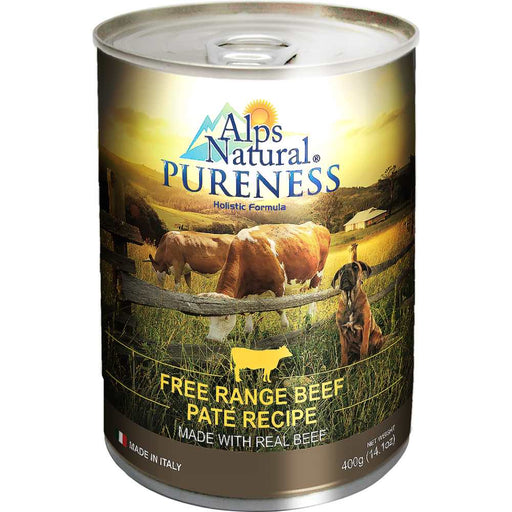 Alps Natural Pureness Beef Canned Dog Food 400g X24