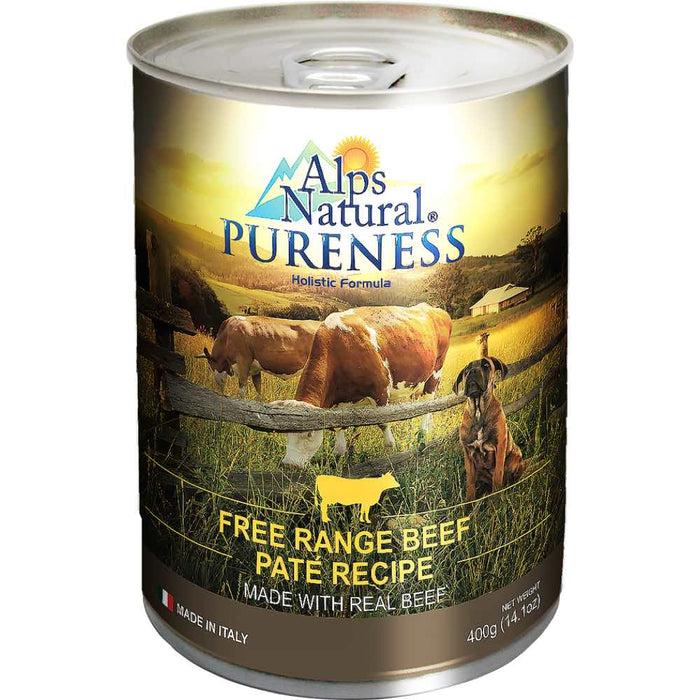 Alps Natural Pureness Beef Canned Dog Food 400g X24