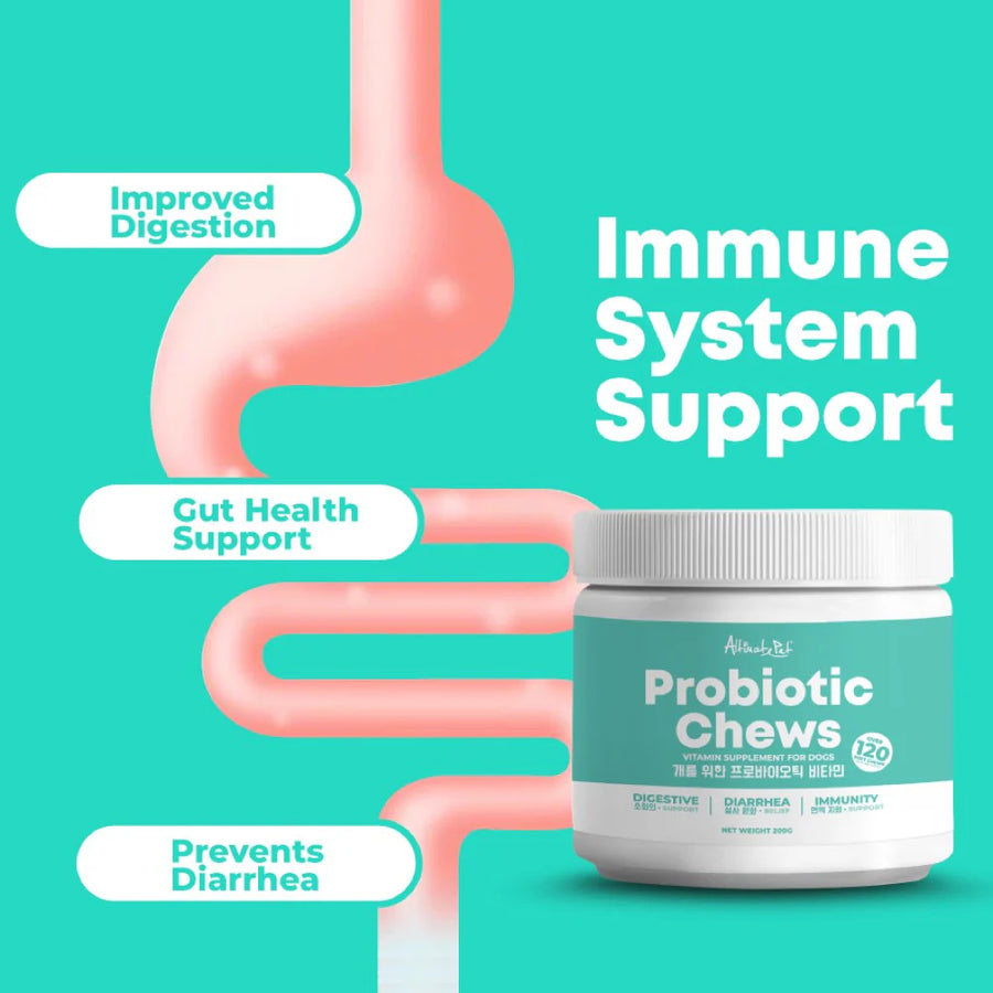 Altimate Pet Probiotic Dog Supplement Chews 250g
