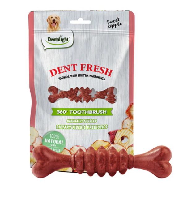 Dentalight Dent Fresh 360° Toothbrush Antioxidant Dental Treats 18x150g
