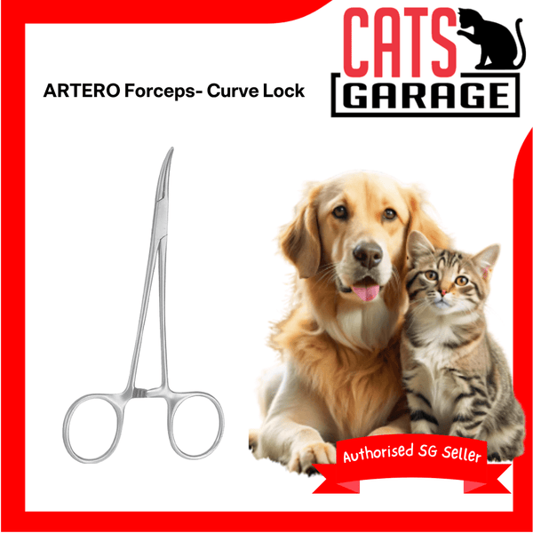ARTERO Forceps-Curve Lock - Cats Garage
