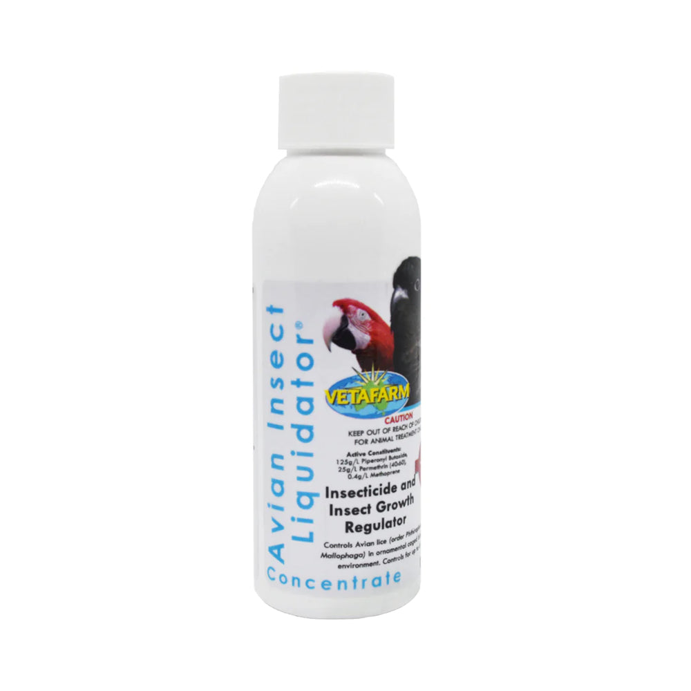 Vetafarm Avian Insect Liquidator Concentrate 100ml — Cats Garage