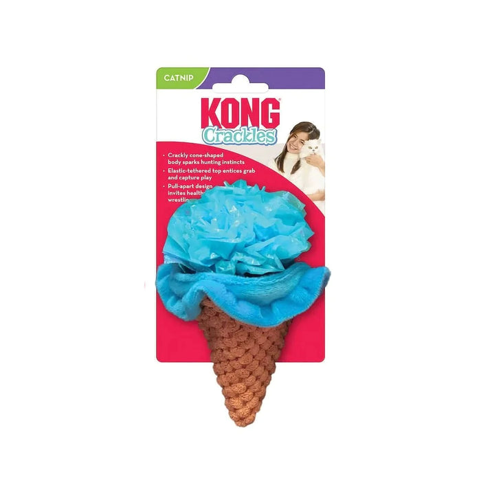 KONG Crackles Scoopz Cat Toy -Blue