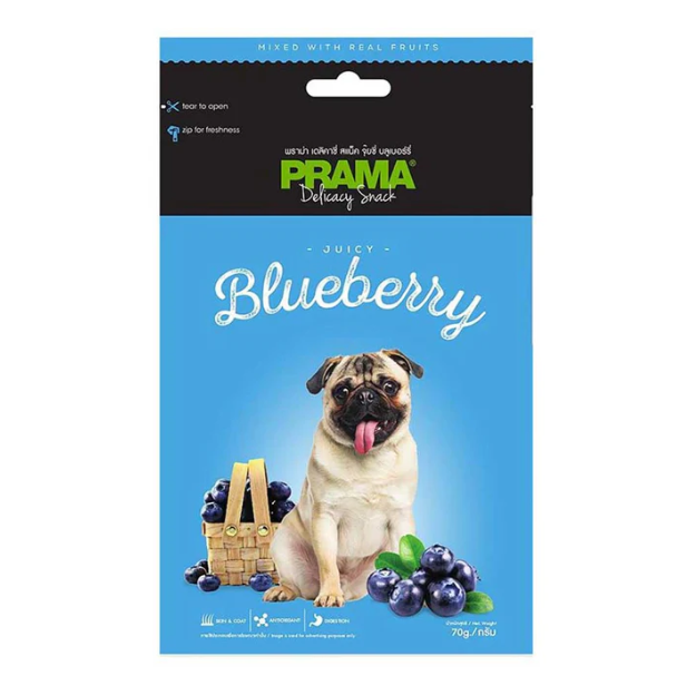 PRAMA Delicacy Snack Classic Fruits Dog Treats 70g