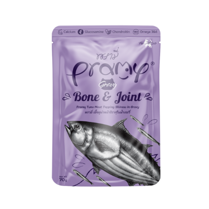 PRAMY Functional Cat Wet Food in Jelly Gravy & Mousse for Cats 70g X 12 packs