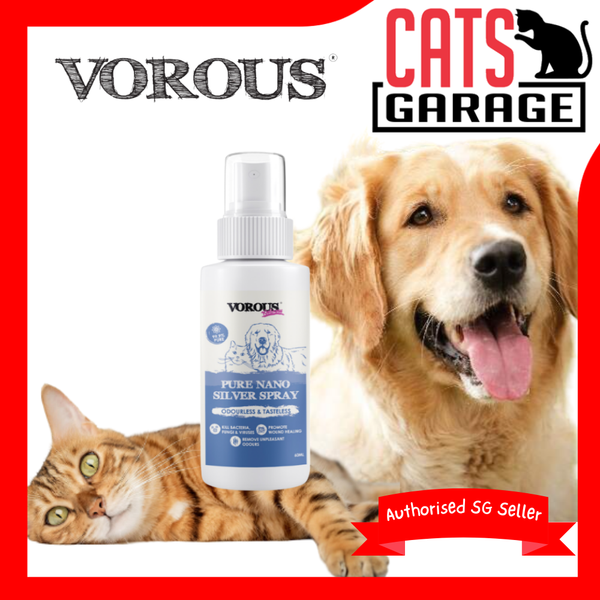 Vorous Pure Nano Silver Spray For Pets 60ml