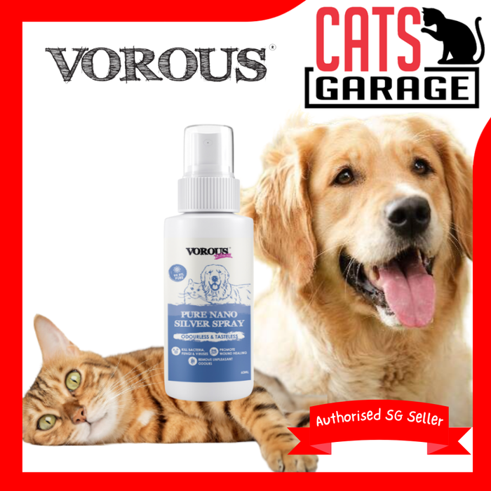 Vorous Pure Nano Silver Spray For Pets 60ml