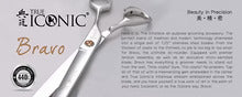 True Iconic Bravo Straight Shear With Teeth Lenght 7.25”