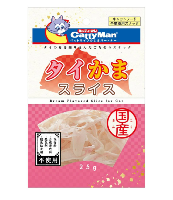 Cattyman Flavored Slice Cats Treats 22g