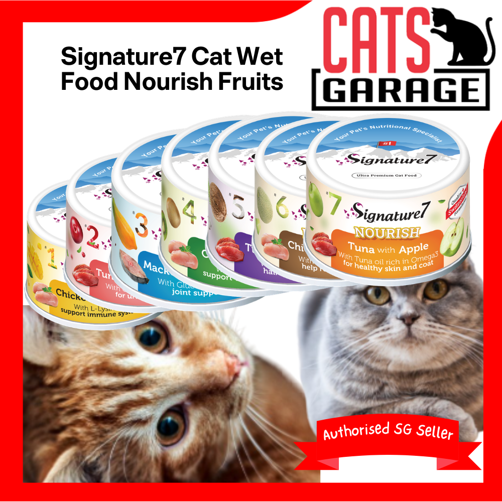 Signature7 Nourish Fruits Cat Wet Food 80g