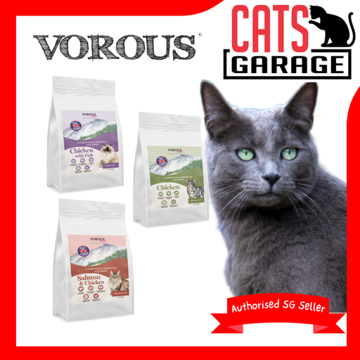 Vorous Super Premium Kitten & Cat Dry Food Recipes 2kg/10kg