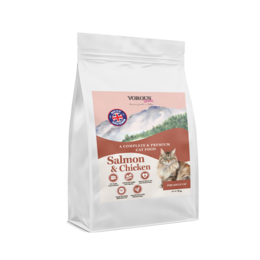 Vorous Super Premium Kitten & Cat Dry Food Recipes 2kg/10kg
