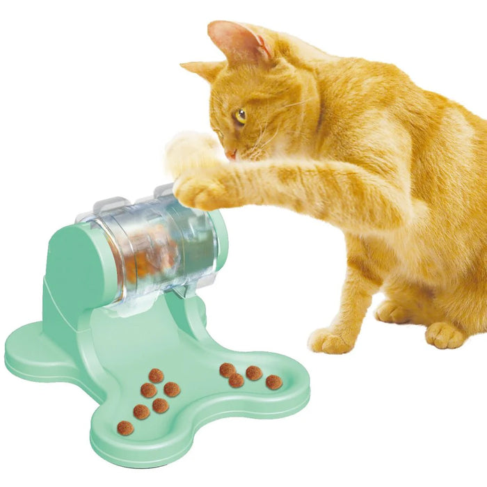 CattyMan Interactive Wheel Feeder for Cats