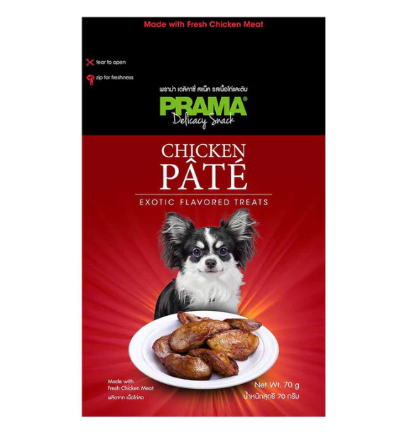 PRAMA Delicacy Snack Classic Meat Dog Treats 70g