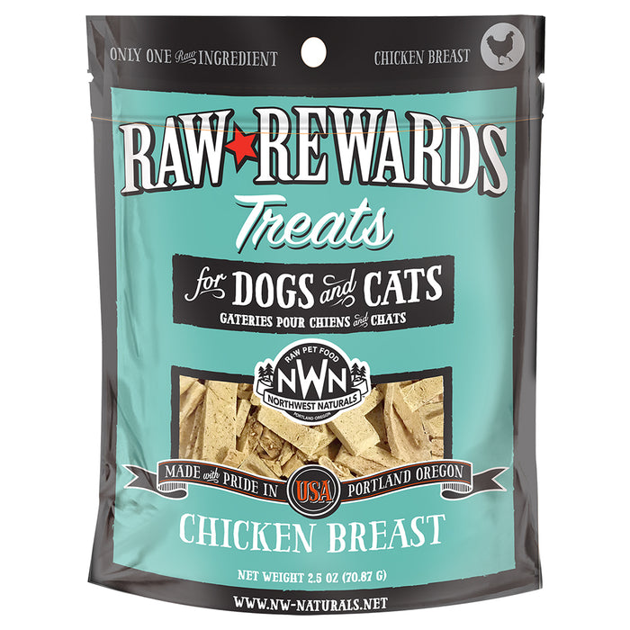 Northwest Naturals Raw Rewards & Frozen/Freeze-Dried Treats for Dogs & Cats 1oz - 10oz