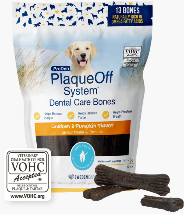 SwedenCare ProDen PlaqueOff® Dental Bones 340g/482g