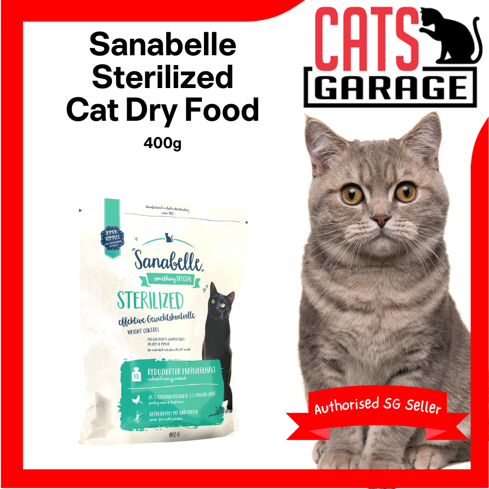 Sanabelle Sterilized Cat Dry Food 400g