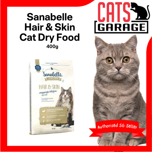 Sanabelle Hair & Skin Cat Dry Food 400g