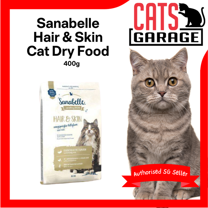 Sanabelle Hair & Skin Cat Dry Food 400g
