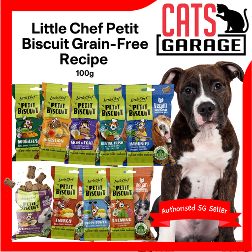 Little Chef Petit Biscuit for Dogs Grain-Free Recipe 100g