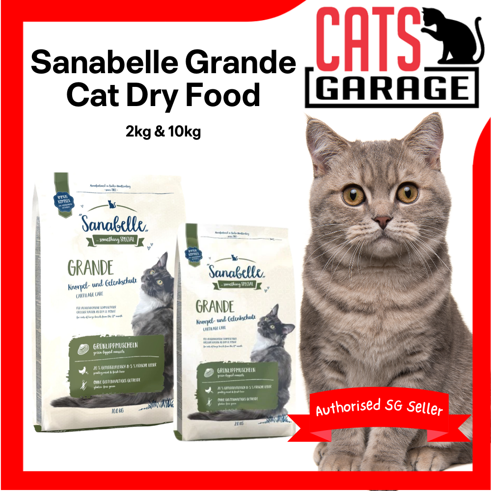 Sanabelle Grande Cat Dry Food 2kg & 10kg