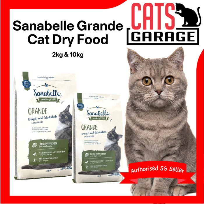 Sanabelle Grande Cat Dry Food 2kg & 10kg