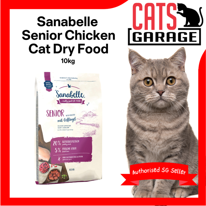 Sanabelle Senior Chicken Cat Dry Food 10kg