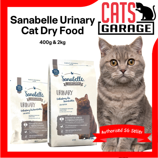 Sanabelle Urinary Cat Dry Food 400g & 2kg
