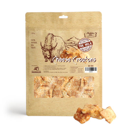 Absolute Bites Himalayan Cheese Croutons Treats for Dogs 280g