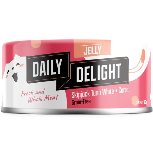 Daily Delight Skipjack Tuna White with Carrot in Jelly 80g