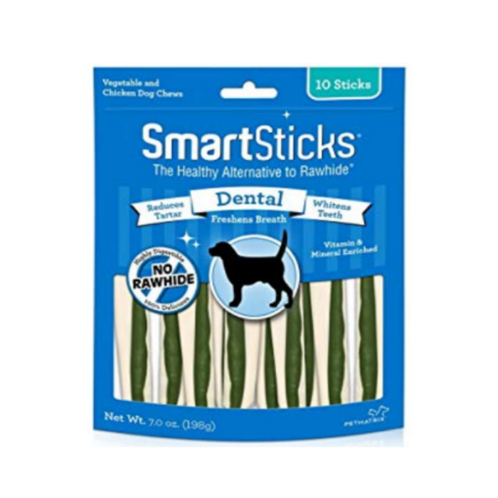 SmartBones Dental Dog Food Treats Chews/Sticks 8pcs/10pcs/16pcs/30pcs