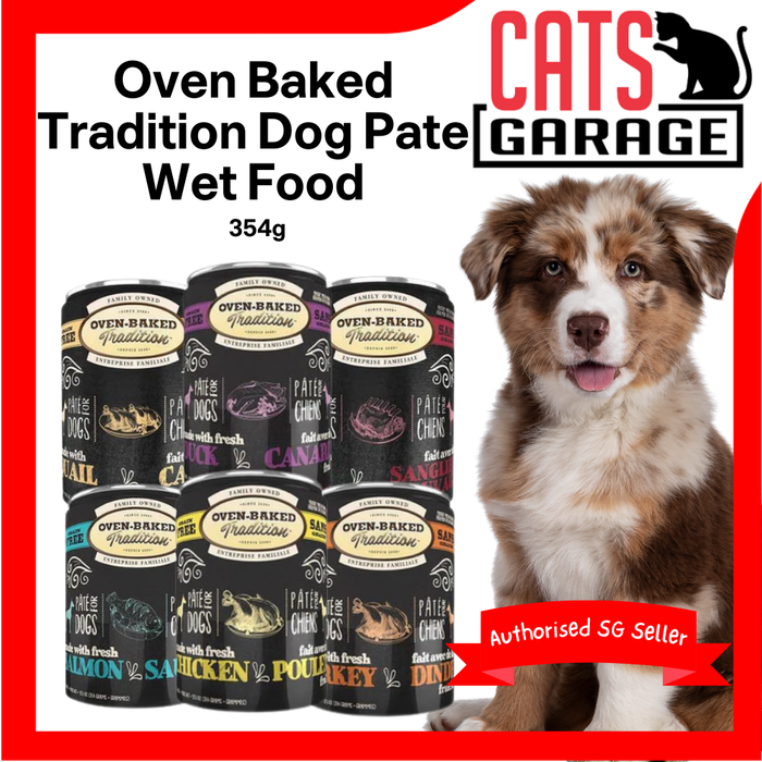 Oven Baked Tradition Dog Pate Wet Food 354g